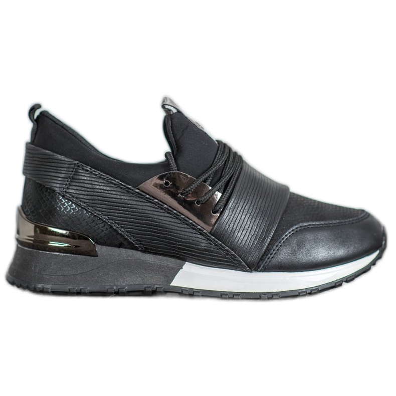 Muto Sportska obuća na platformi crno