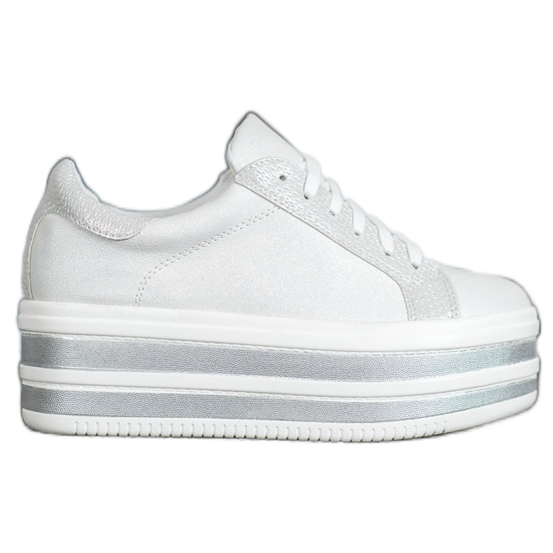 Seastar Tenisice na modnoj platformi bijela