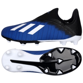 Kopačke Adidas X 19.3 Ll Fg Jr EG9840 crna crna