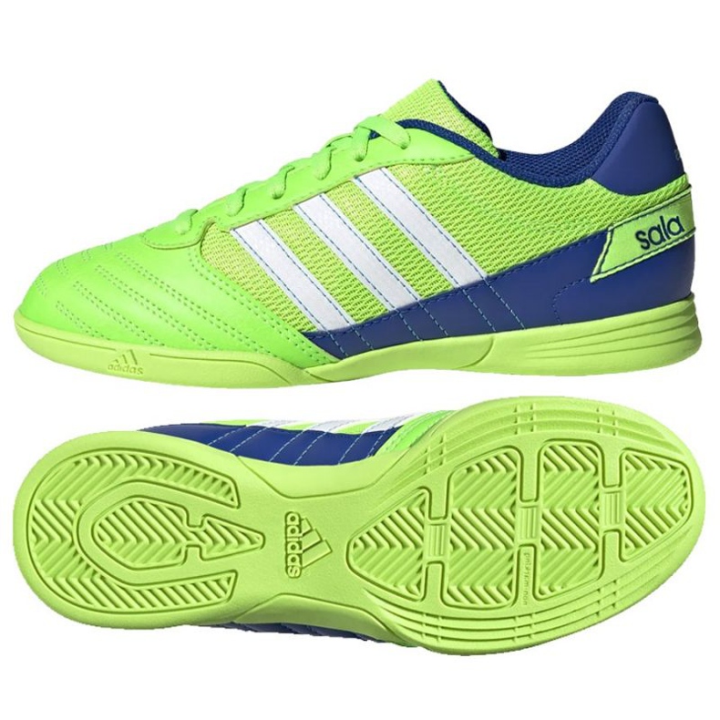 Unutarnje cipele adidas Super Sala Jr FV2640 zelena zelena