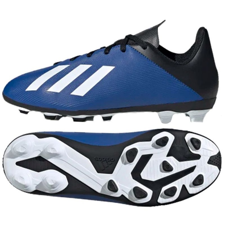 Kopačke Adidas X 19.4 FxG Jr EF1615 plava plava