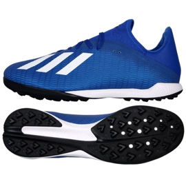 Adidas X 19.3 Tf M EG7155 kopačke plava plava