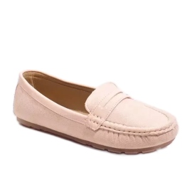 Ružičaste mokasine s kopčom FM2958-3 ružičasta
