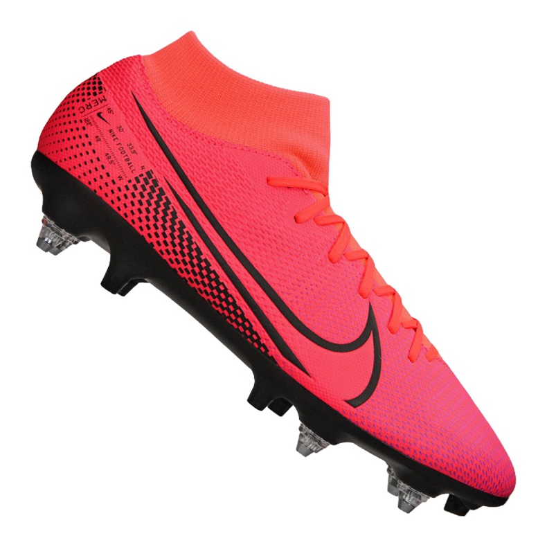 Cipele Nike Superfly 7 Academy SG-Pro Ac M BQ9141-606 ružičasta crvena