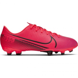 Nike Mercurial Vapor 13 Academy FG / MG Jr AT8123-606 nogometne cipele crvena narančaste i crvene