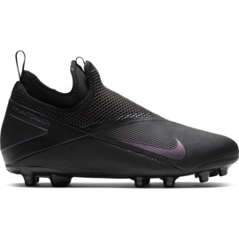 Nike Phantom Vsn 2 Academy Df FG / MG Jr CD4059-010 nogometne cipele crna crna