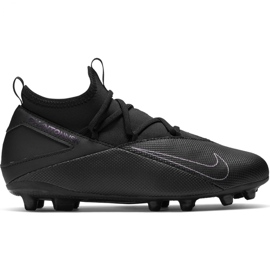 Nike Phantom Vsn 2 Club Df FG / MG Jr CD4061-010 nogometne cipele crna crna