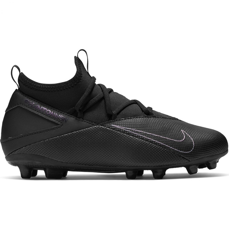 Nike Phantom Vsn 2 Club Df FG / MG Jr CD4061-010 nogometne cipele crno crno