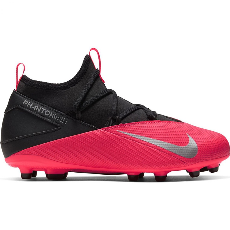 Nike Phantom Vsn 2 Club Df FG / MG Jr CD4061-606 nogometne cipele crvena crvena