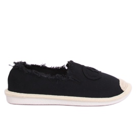 Crne ženske espadrile NB273P Crne crna