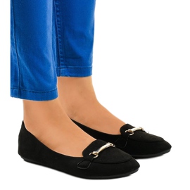 Crne mokasine balerinke 2S2018-56 crno