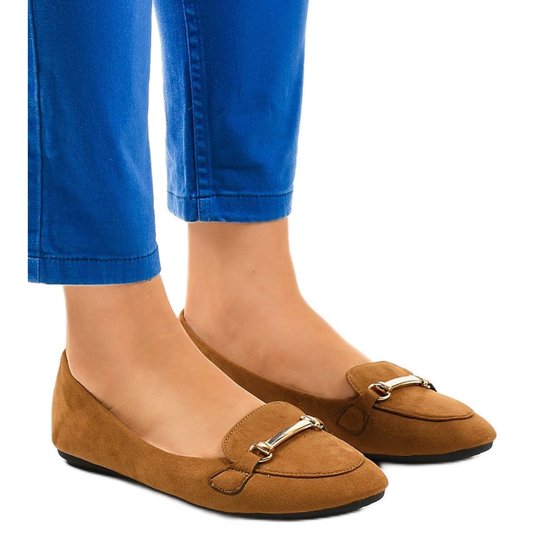 BM Smeđe mokasine 2S2018-56 balerinki smeđa