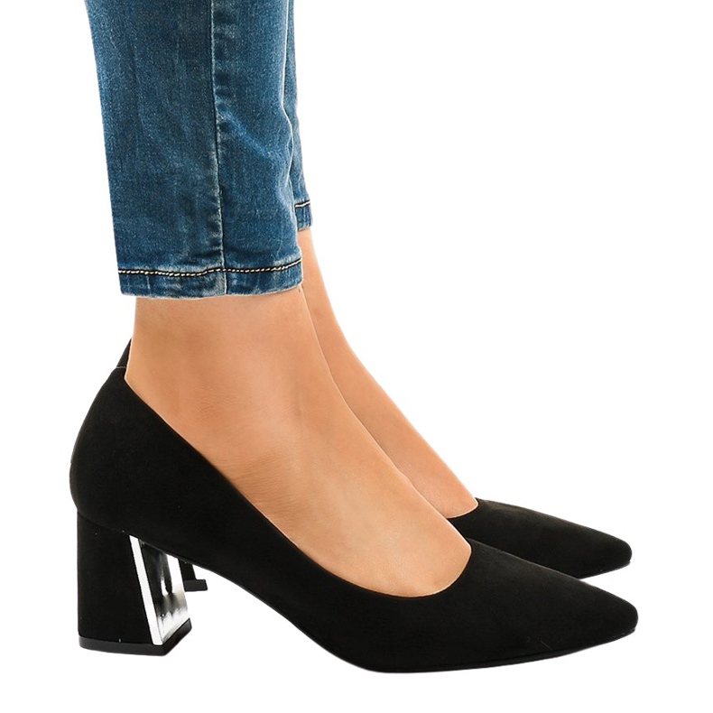 Crne antilop pumpe na stupu L439 crno