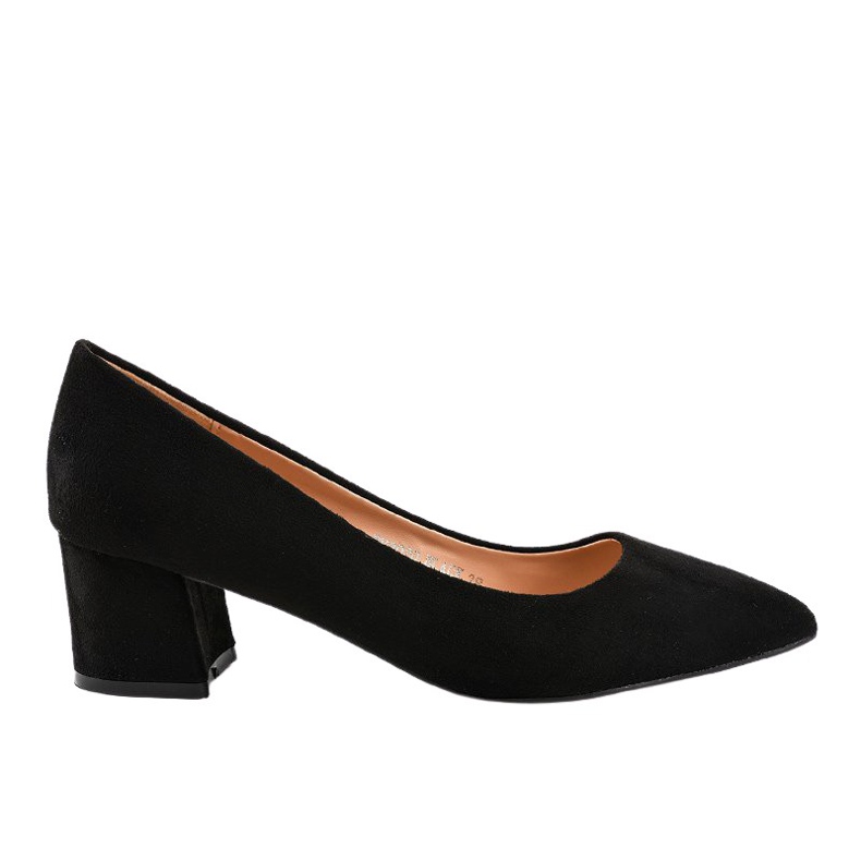 Crne antilop pumpe na postolju FM1089 crno