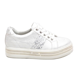 Bijele sportske cipele tenisice HQ996 bijela