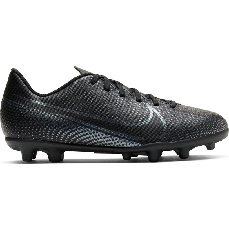 Nike Mercurial Vapor 13 Club FG / MG Jr AT8161-010 nogometne cipele crno crno