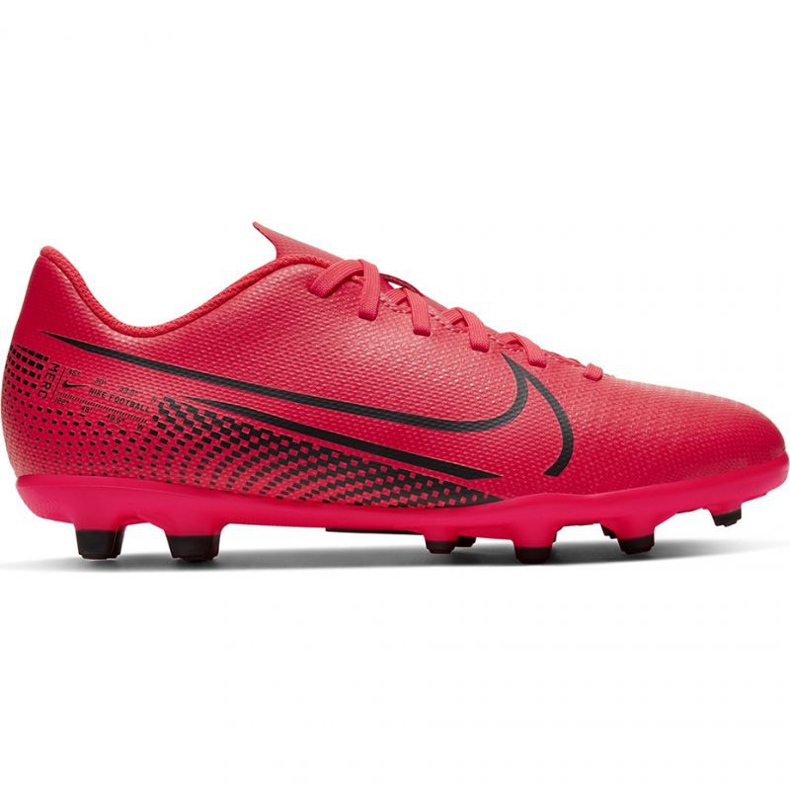 Nike Mercurial Vapor 13 Club FG / MG Jr AT8161-606 nogometne cipele raznobojna naranče i crvene