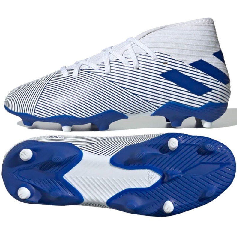 Kopačke adidas Nemeziz 19.3 Fg Jr EG7245 siva srebro