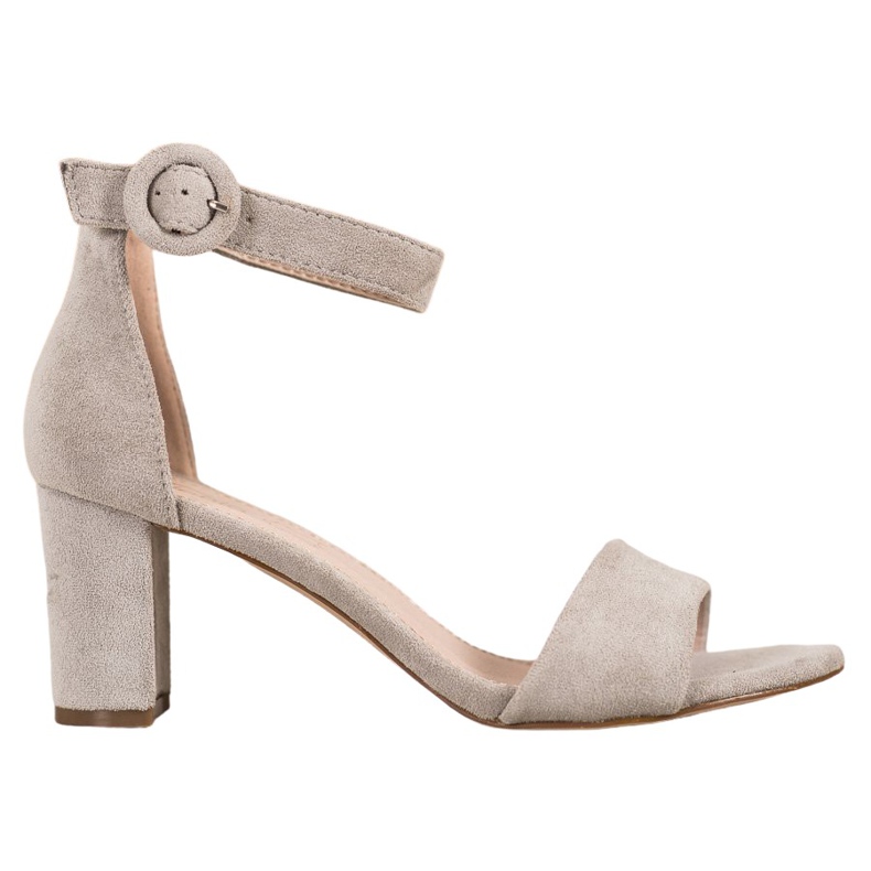 Evento Klasične sandale na visoku petu siva