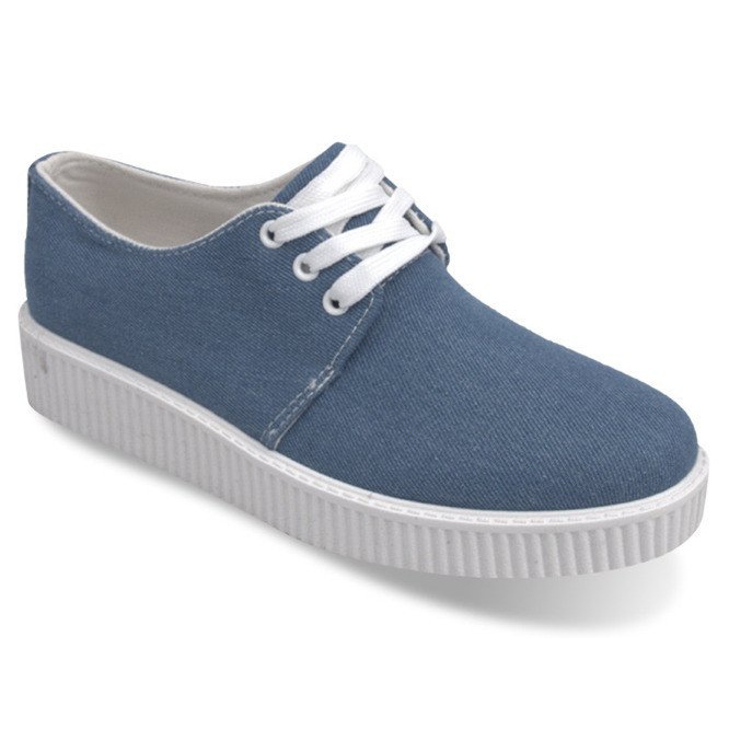 Čizme za puzanje na plavoj platformi SB-A11 plava