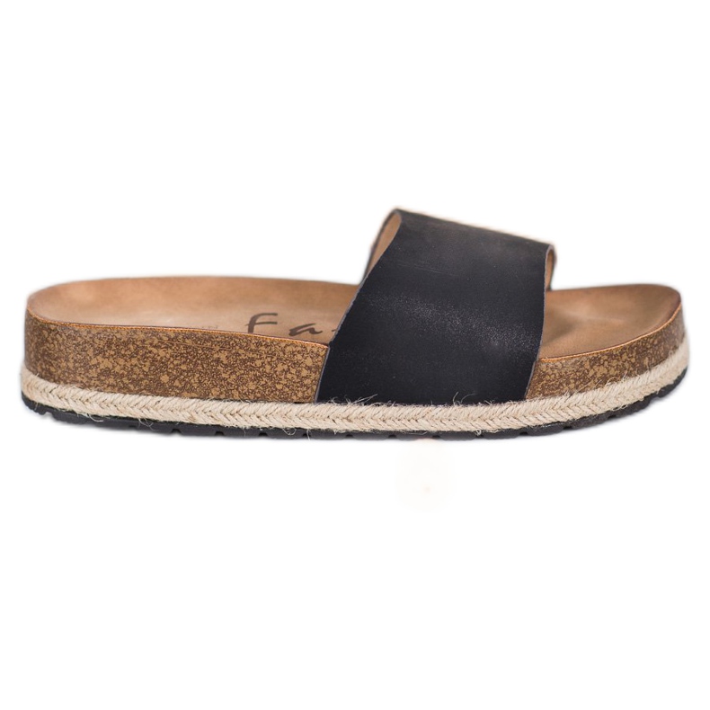 Goodin Modne crne papuče crno