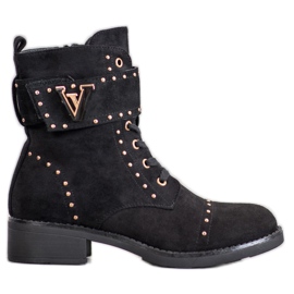 SDS Modni radnici od antilopa crna