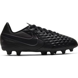Nike Tiempo Legend 8 Club FG / MG Jr AT5881-010 nogometne cipele crna crna