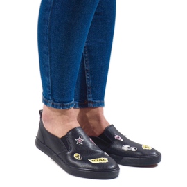 Crne tenisice s otiscima G82-3 crna