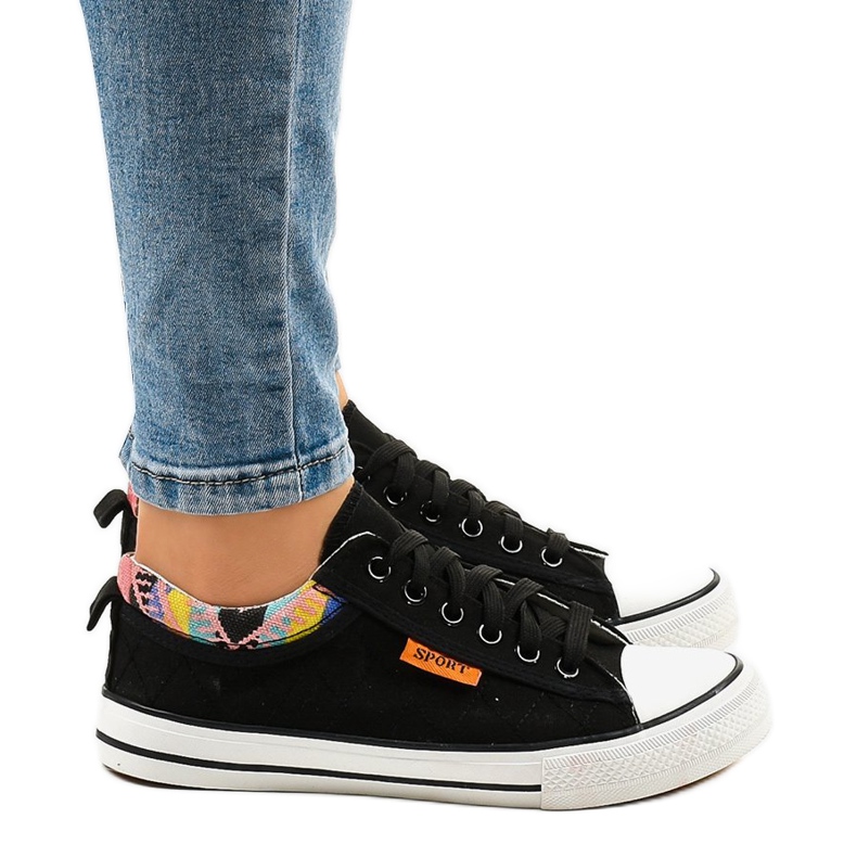 Crne klasične tenisice W11 crno