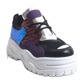 Crne moderne sportske tenisice R-458 crno