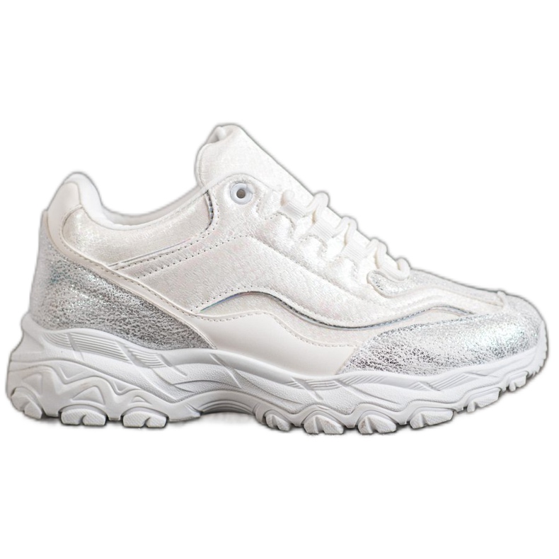 Small Swan Elegantne bijele tenisice bijela