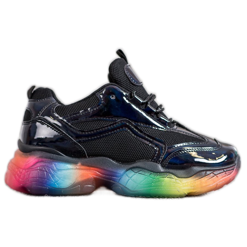 Weide Tenisice sa šarenim potplatom crno raznobojna