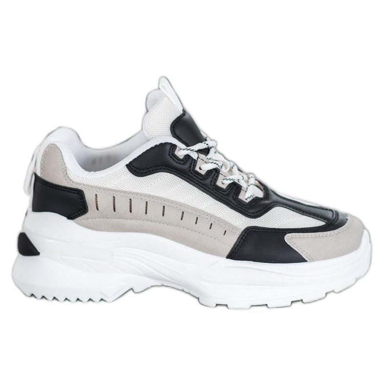 SHELOVET Modne cipele na platformi raznobojna