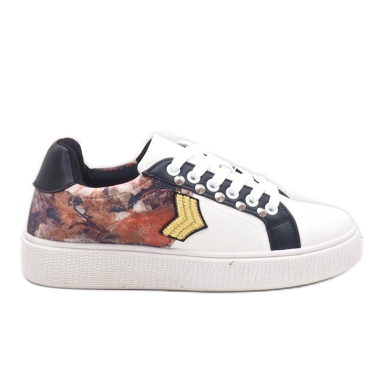 Bijele tenisice bogato ukrašene 792-Y bijela