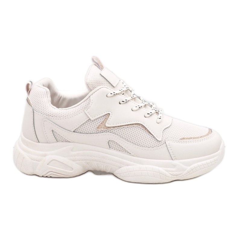 Modne ženske sportske cipele bež boje 7939-SP