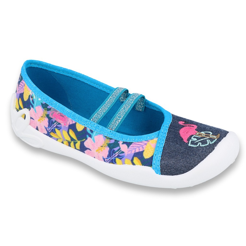 Befado dječje cipele 116Y270 plava ružičasta siva raznobojna