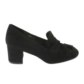 Cipele na stupu Sergio Leone PB147 crne crna