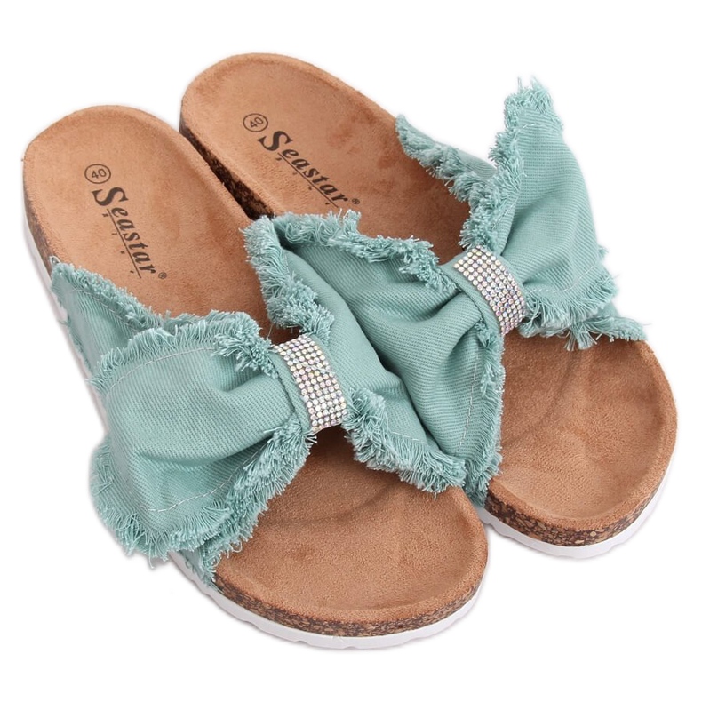 Zelene BG60P Zelene papuče od pluta zelena