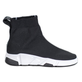 SHELOVET Crne cipele koje klize crna