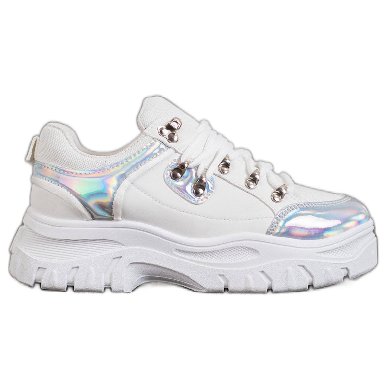 Weide Bijele cipele s Holo efektom bijela