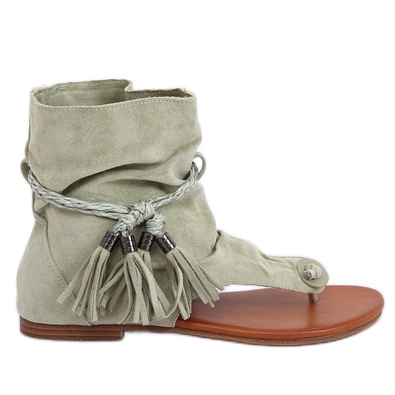 Zeleni japanke sa vratilom SL1011 Zeleni zelena