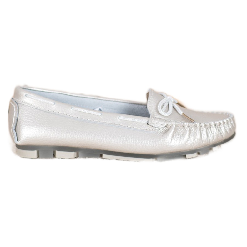 Filippo Lagane kožne mokasine siva