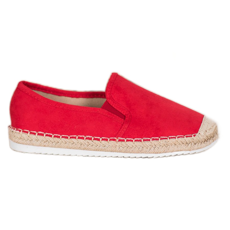 Goodin Espadrile od antilopa crvena