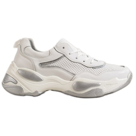 Goodin Kožne tenisice bijela višebojan