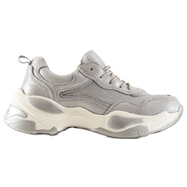 Goodin Kožne tenisice višebojan siva