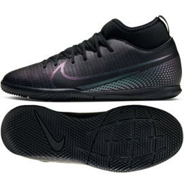 Nike Mercurial Superfly 7 Club Ic Jr AT8153-010 zatvorene cipele crna šaren