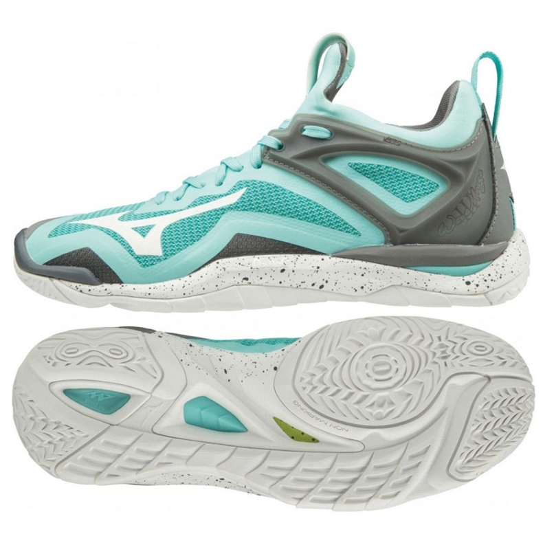 Rukometne cipele Mizuno Wave Mirage 3 W X1GB195001 raznobojna plava