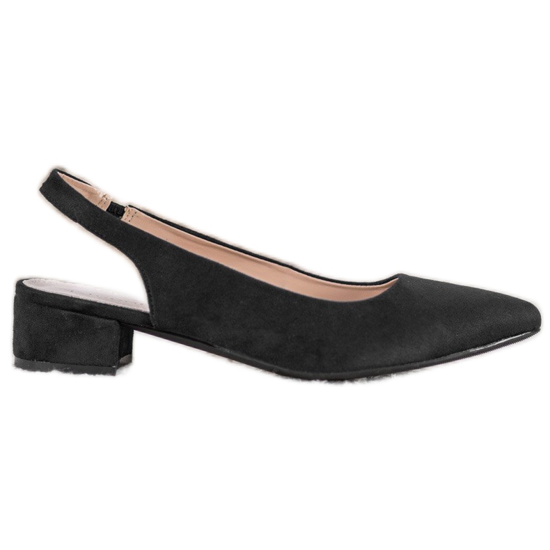 Goodin Pumpe s otkrivenom petom crno