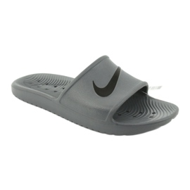 Nike Sportska odjeća Kawa Shower M 832528-010 tobogani crna siva