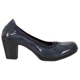 SHELOVET Udobne ležerne pumpe plava